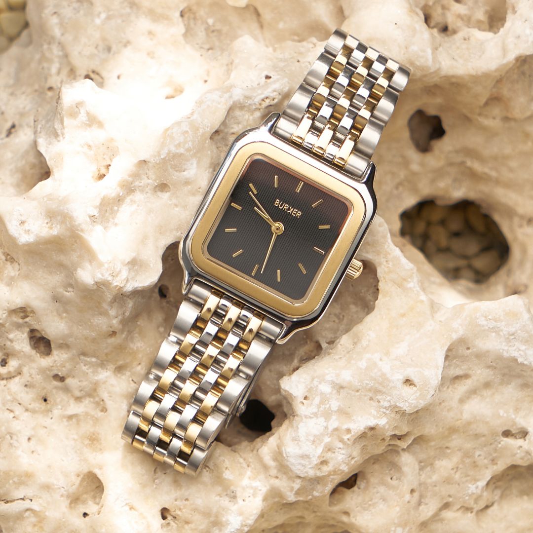 Macy Black Gold Silver