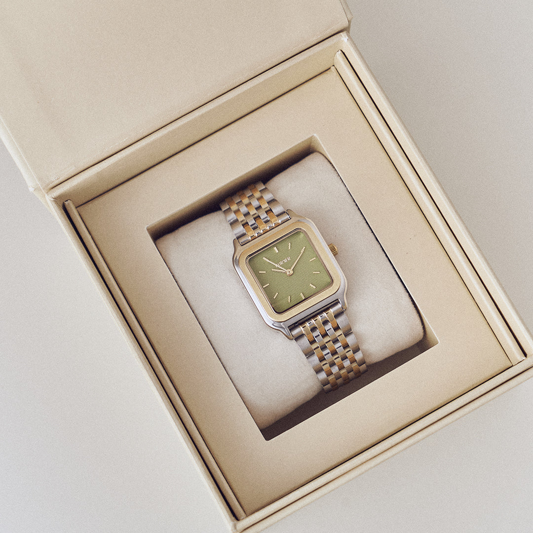 Macy Gold Silver Olive Green