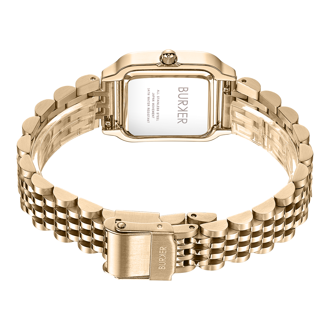 Macy Gold Black Burker Watches