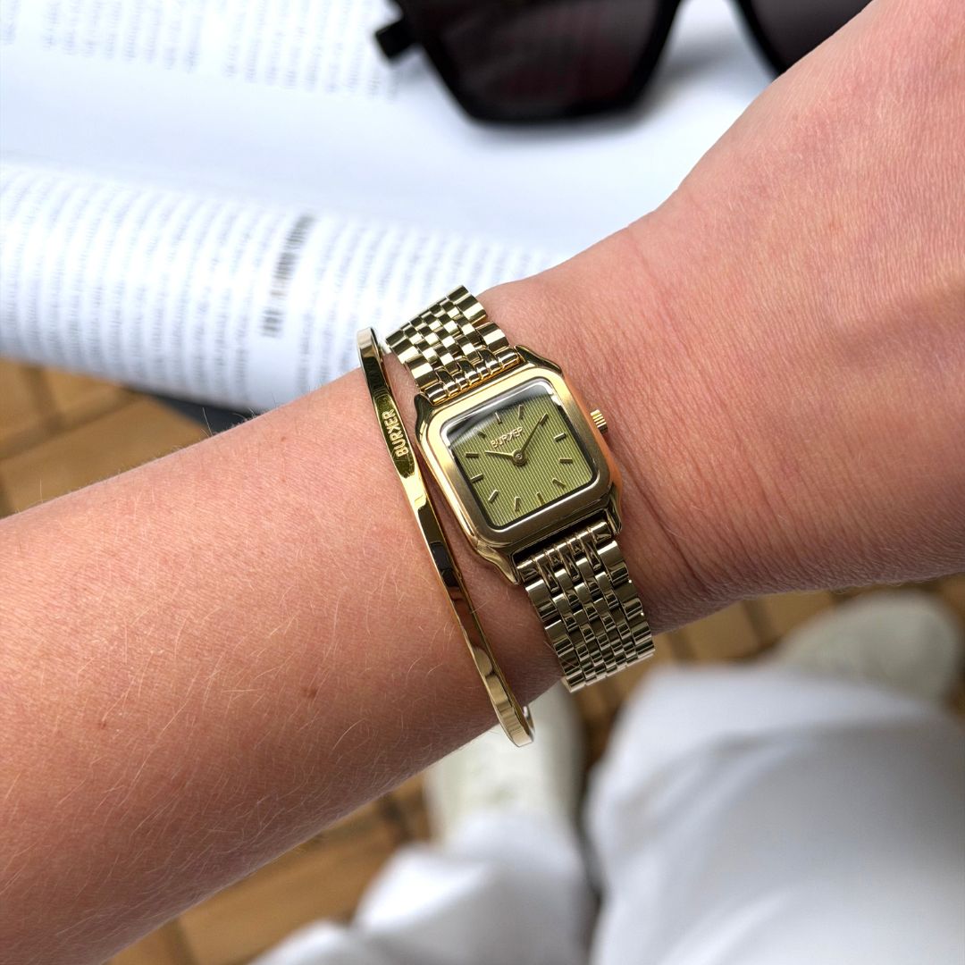 Macy Petite Gold Olive Green