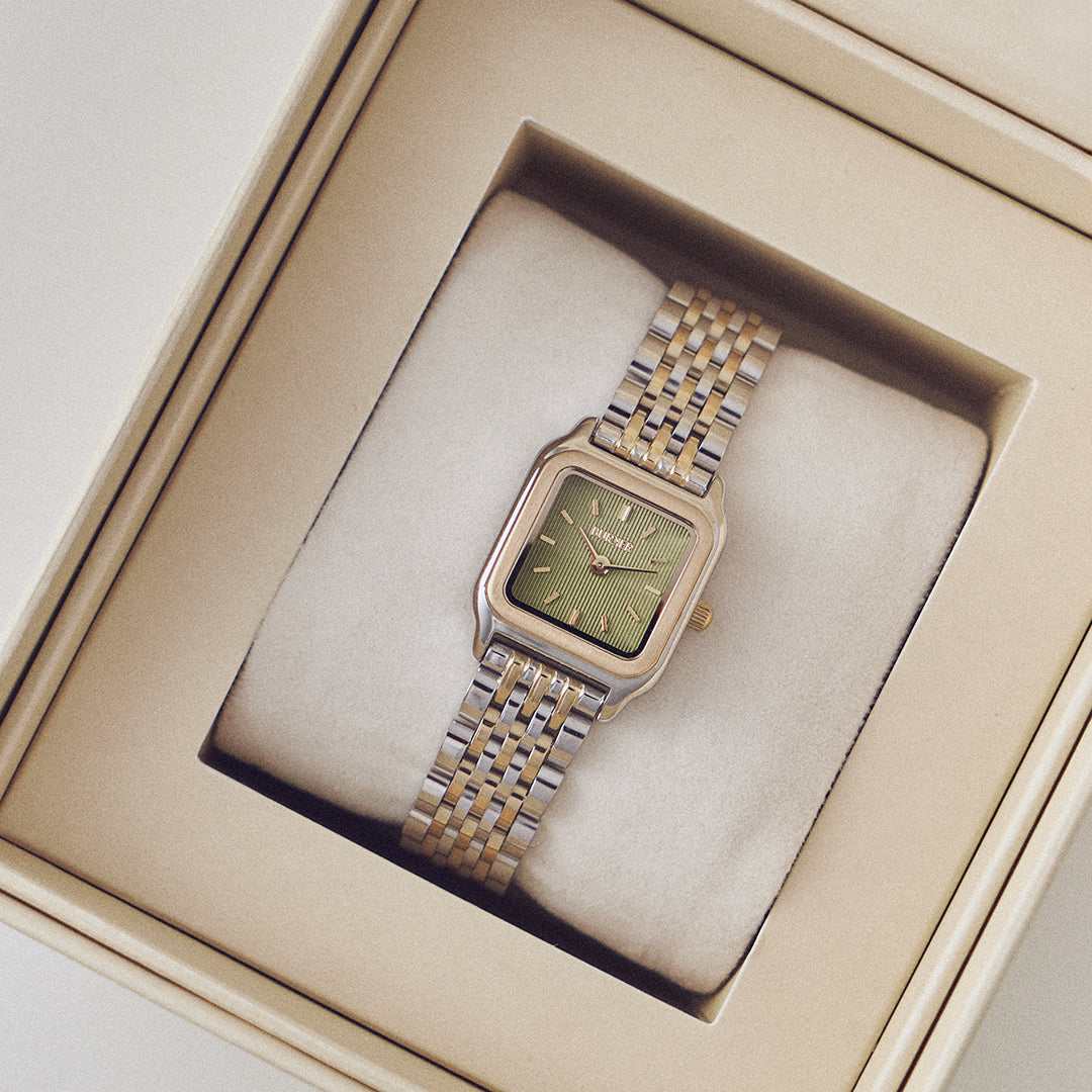 Macy Petite Gold Silver Olive Green