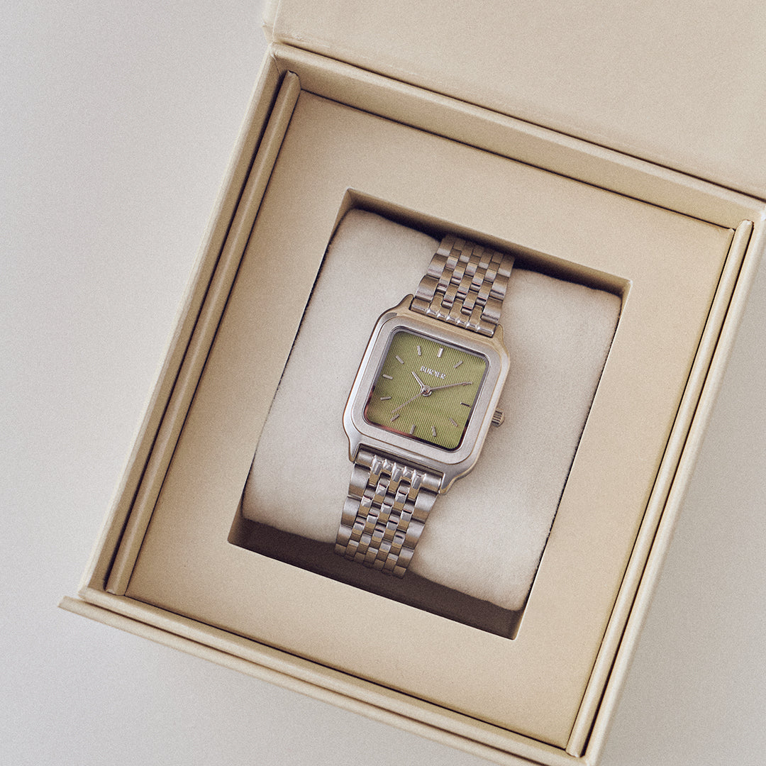 Macy Silver Olive Green
