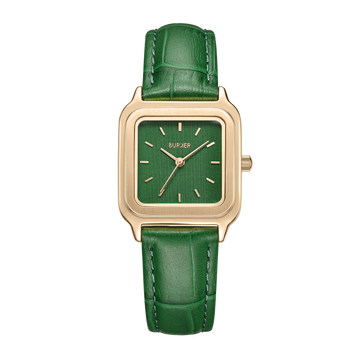 Macy Gold Green Leather
