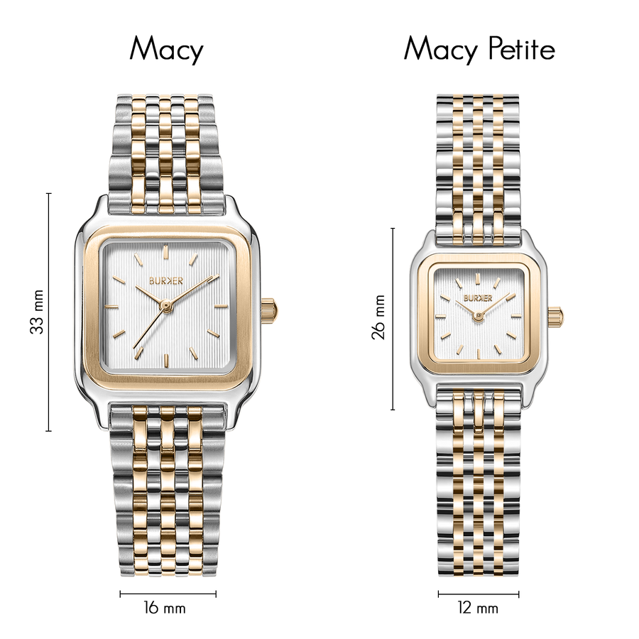 Macy Petite Gold Silver