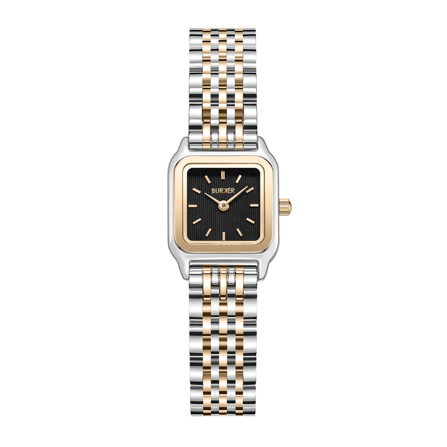 Macy Petite Black Gold Silver