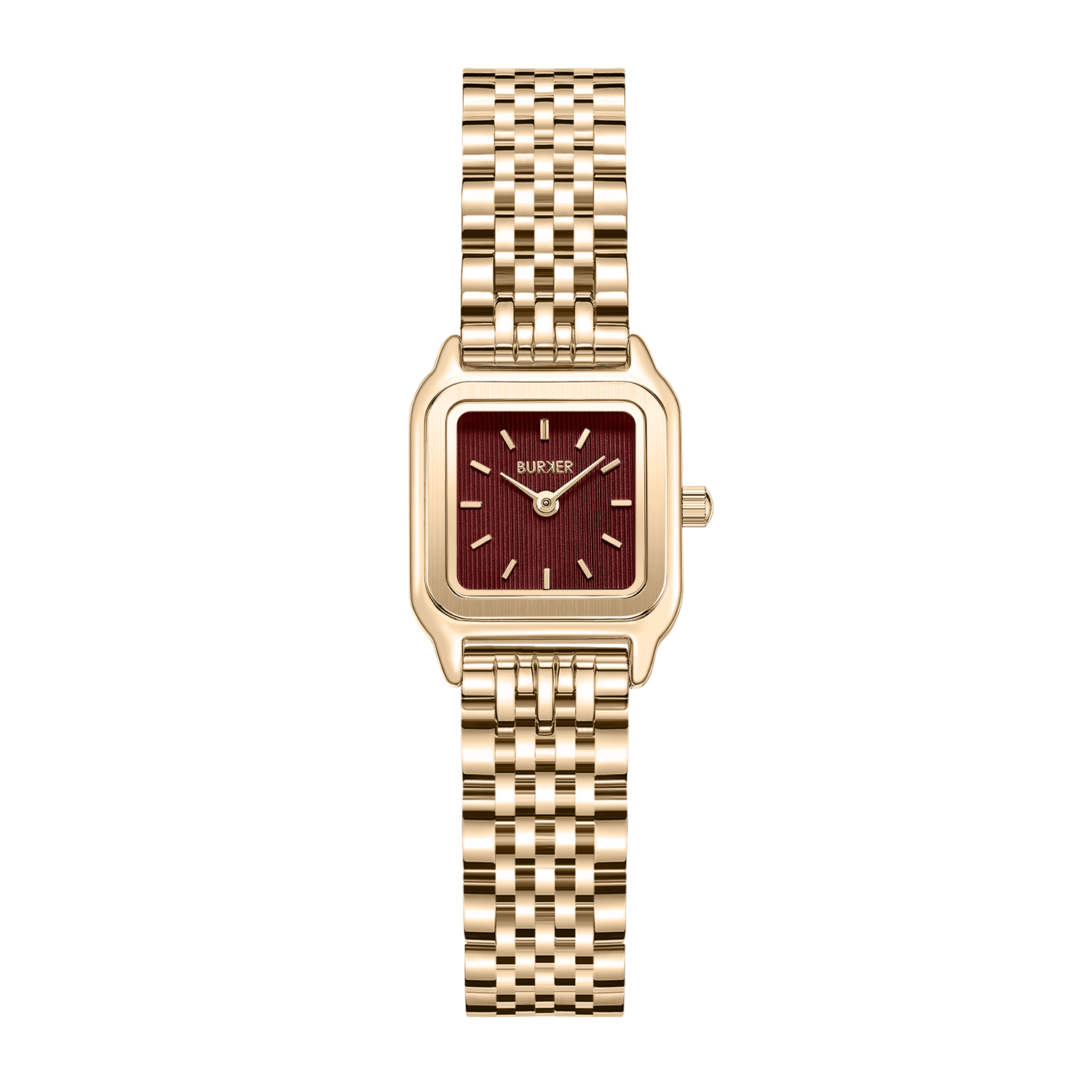 Macy Petite Gold Burgundy