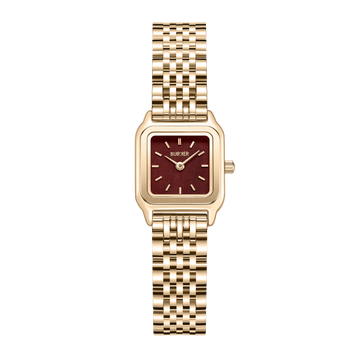 Macy Petite Gold Burgundy