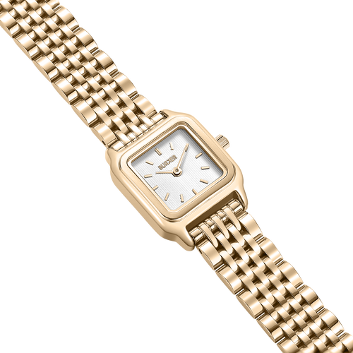 Macy Petite Gold White