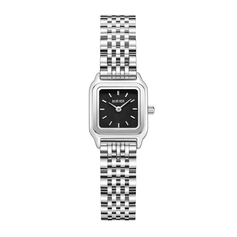 Macy Petite Silver Black