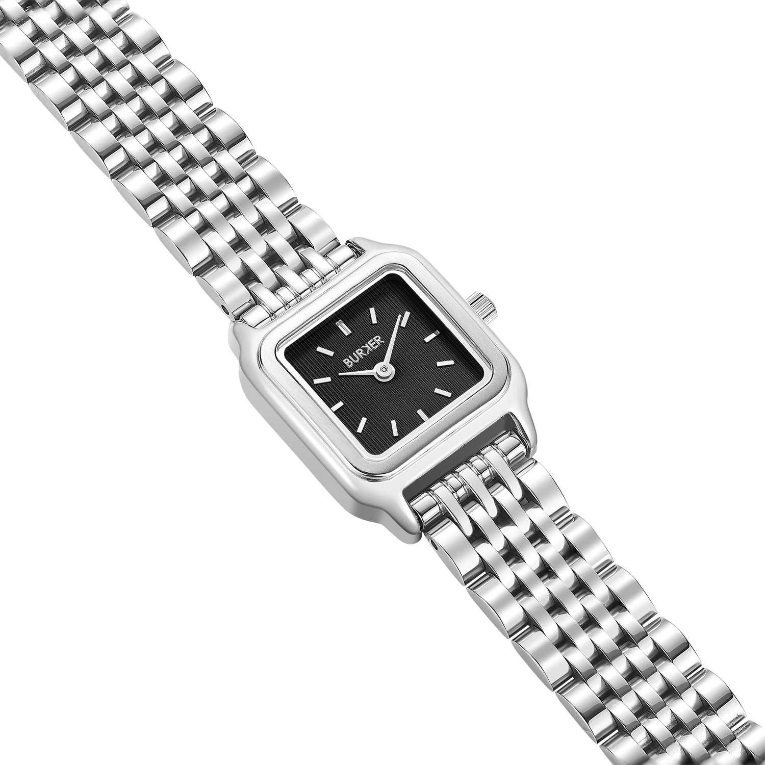 Macy Petite Silver Black