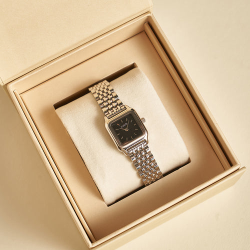 Macy Petite Silver Black