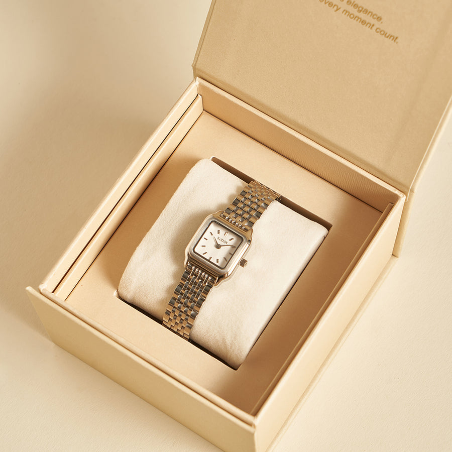 Macy Petite Silver White