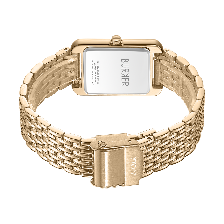 Olivia Gold Burgundy