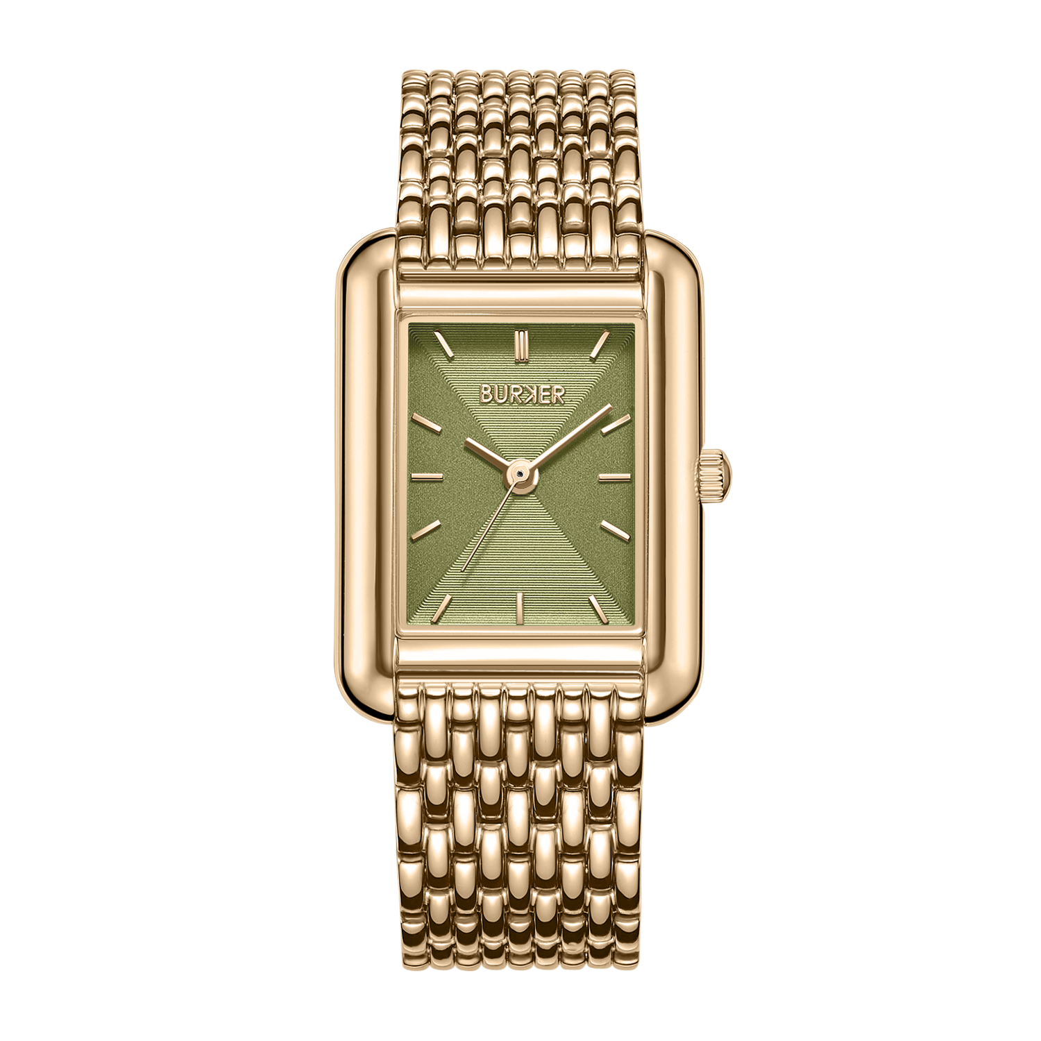 Olivia Gold Olive Green