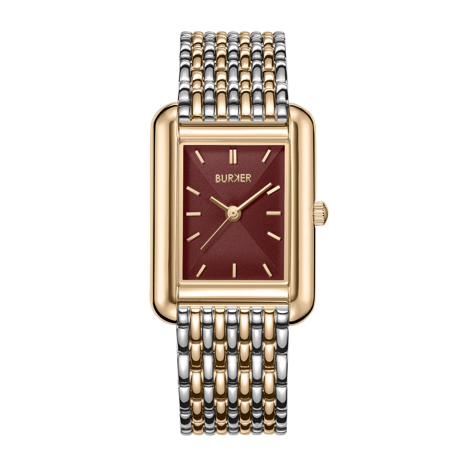 Olivia Gold Silver Burgundy