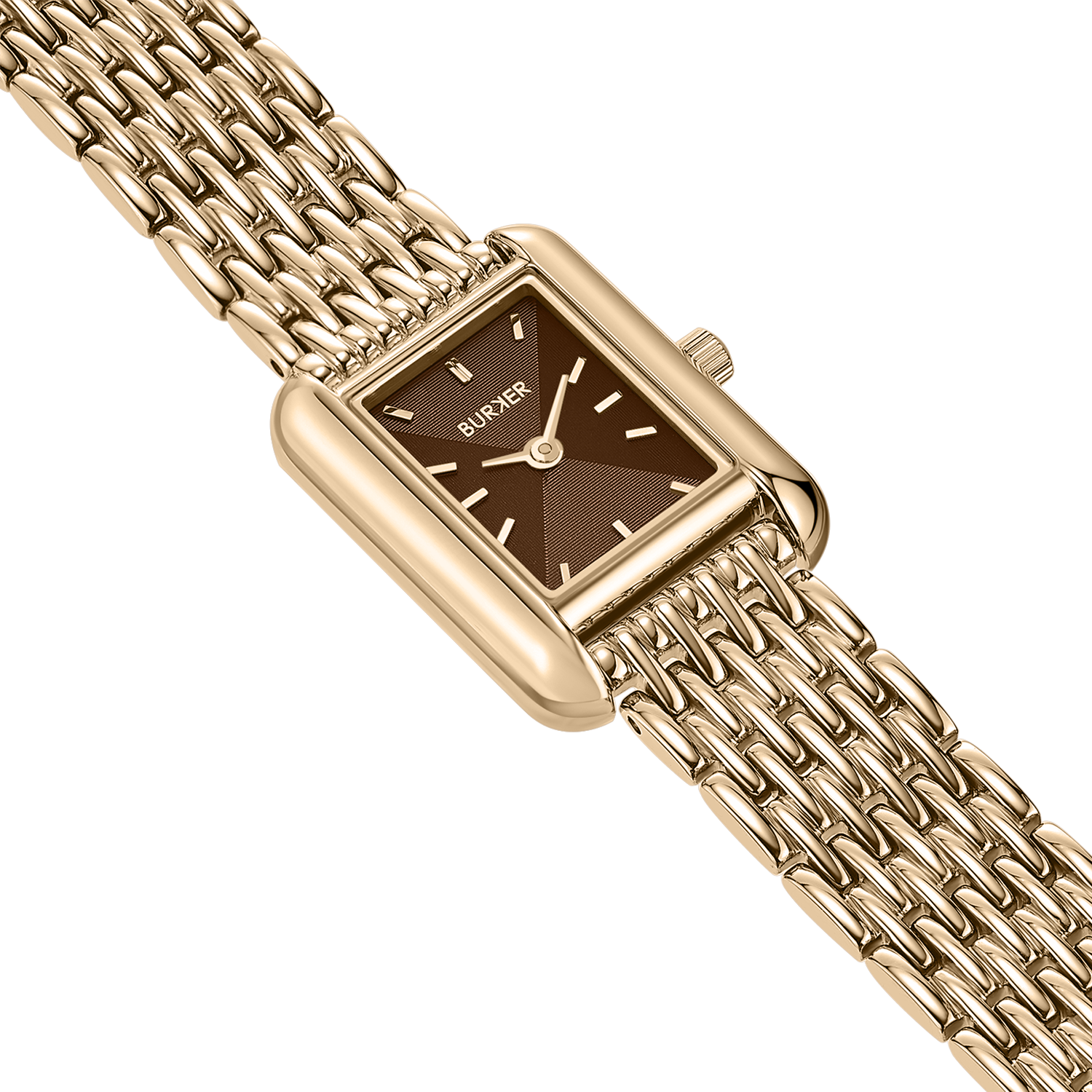 Olivia Petite Gold Brown