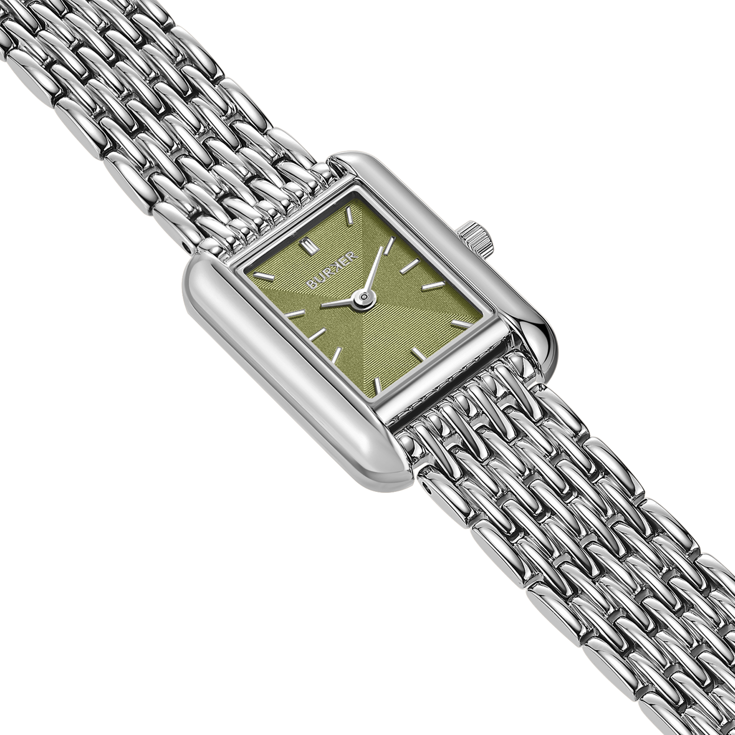 Olivia Petite Silver Olive Green