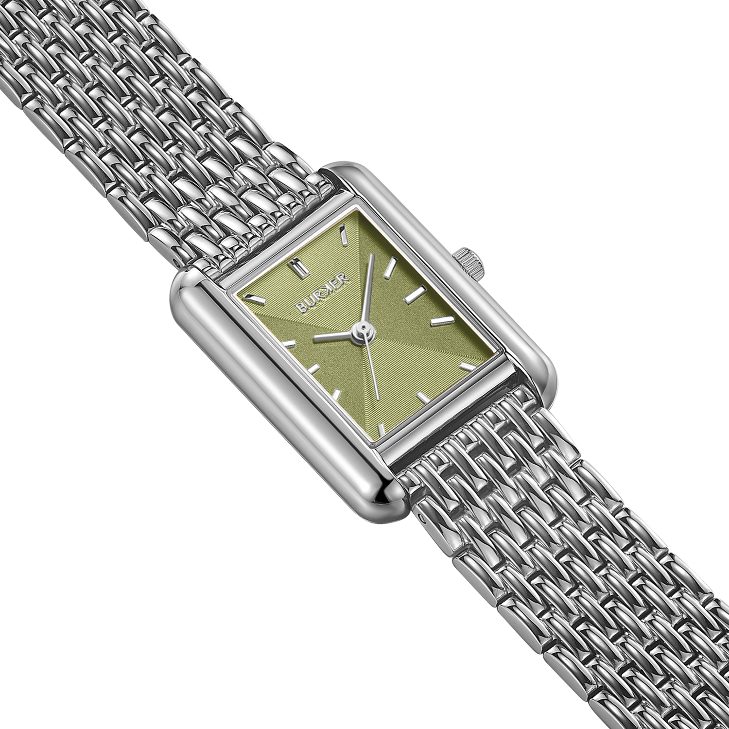 Olivia Silver Olive Green