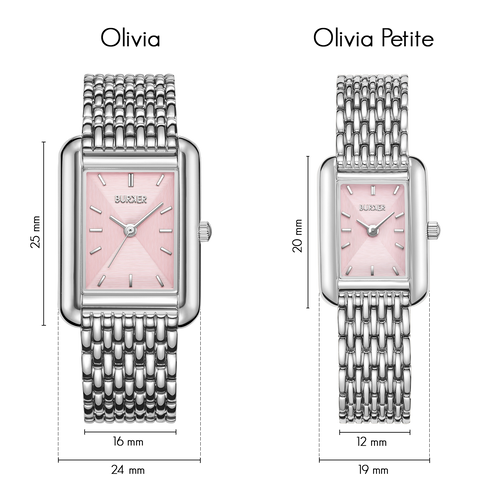 Olivia Petite Silver Pink