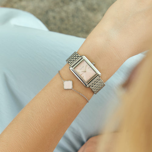 Olivia Silver Pink