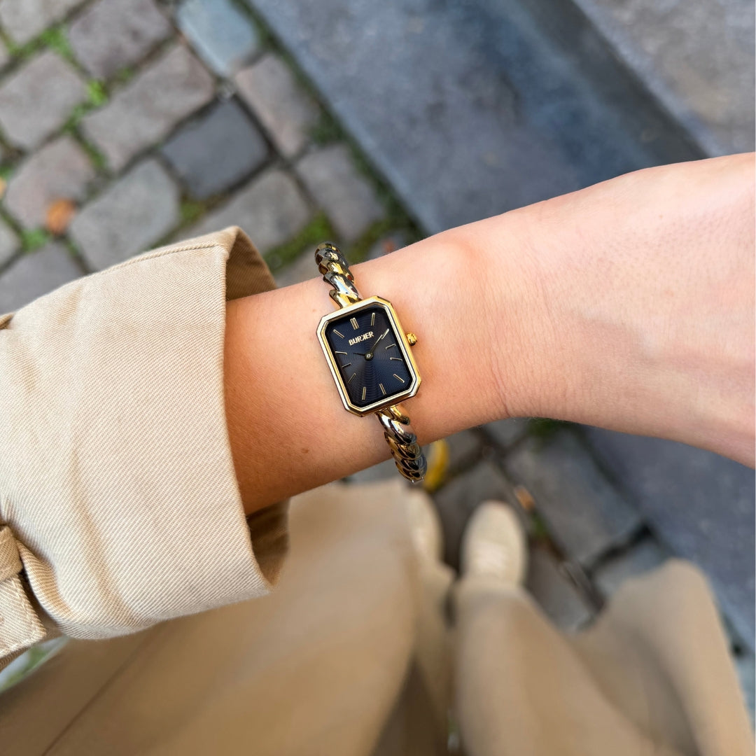 Rose Black Gold Silver