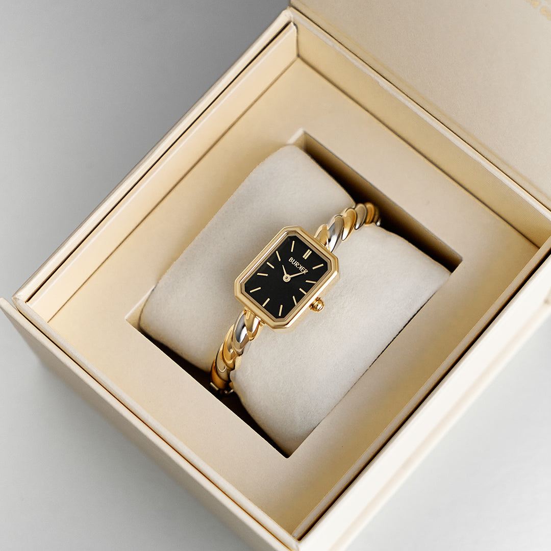 Rose Black Gold Silver