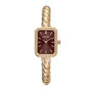 Rose Gold Burgundy