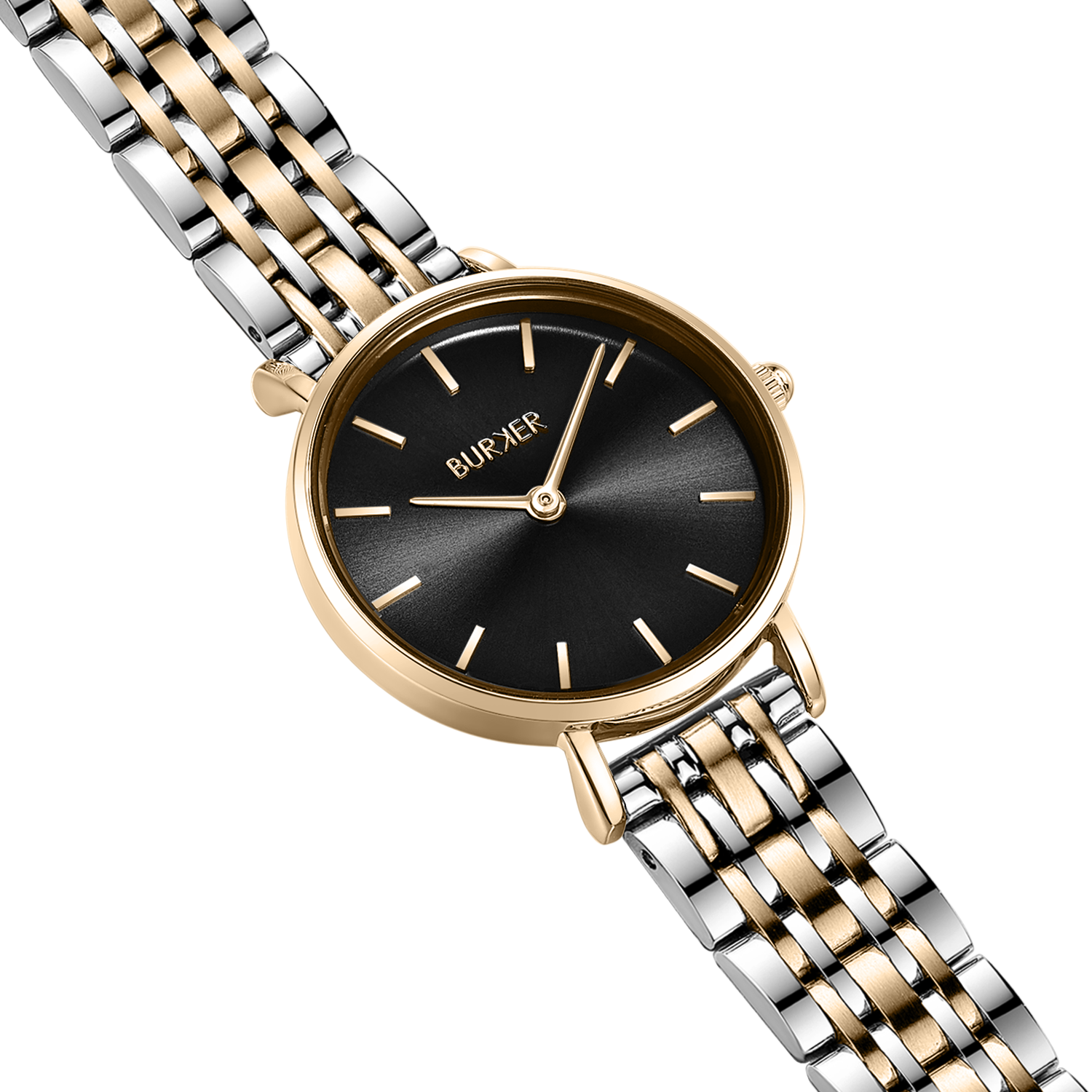 Ruby Petite Black Gold Silver