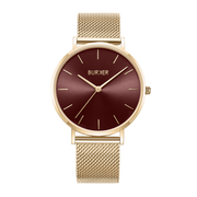 Ruby Gold Burgundy Mesh