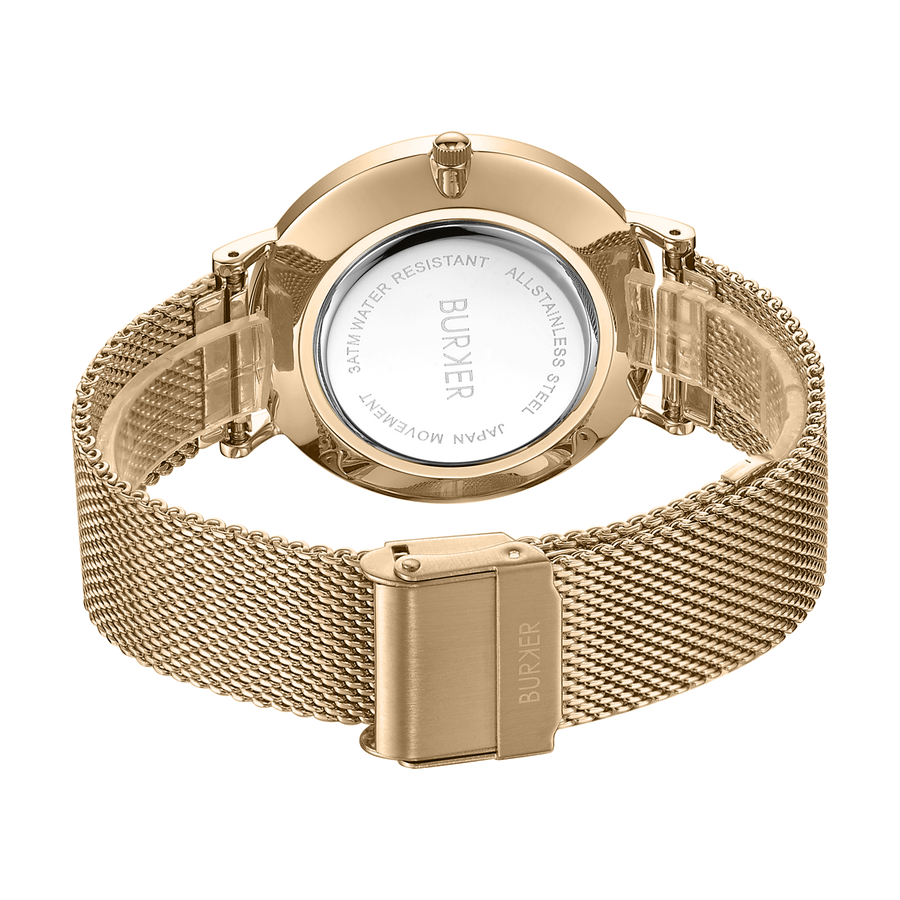 Ruby Gold Burgundy Mesh