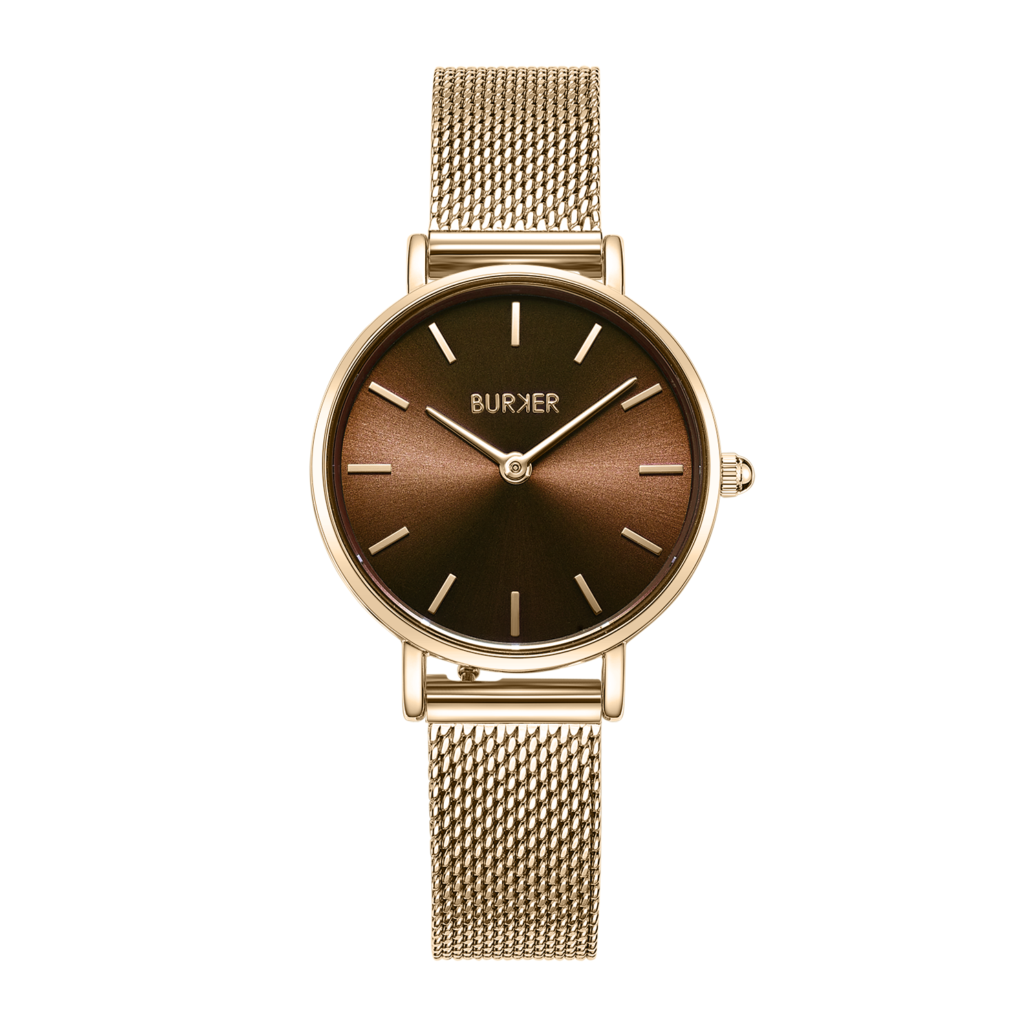 Ruby Petite Gold Brown Mesh