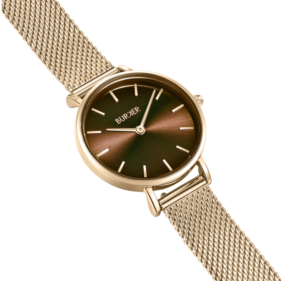 Ruby Petite Gold Brown Mesh – Burker