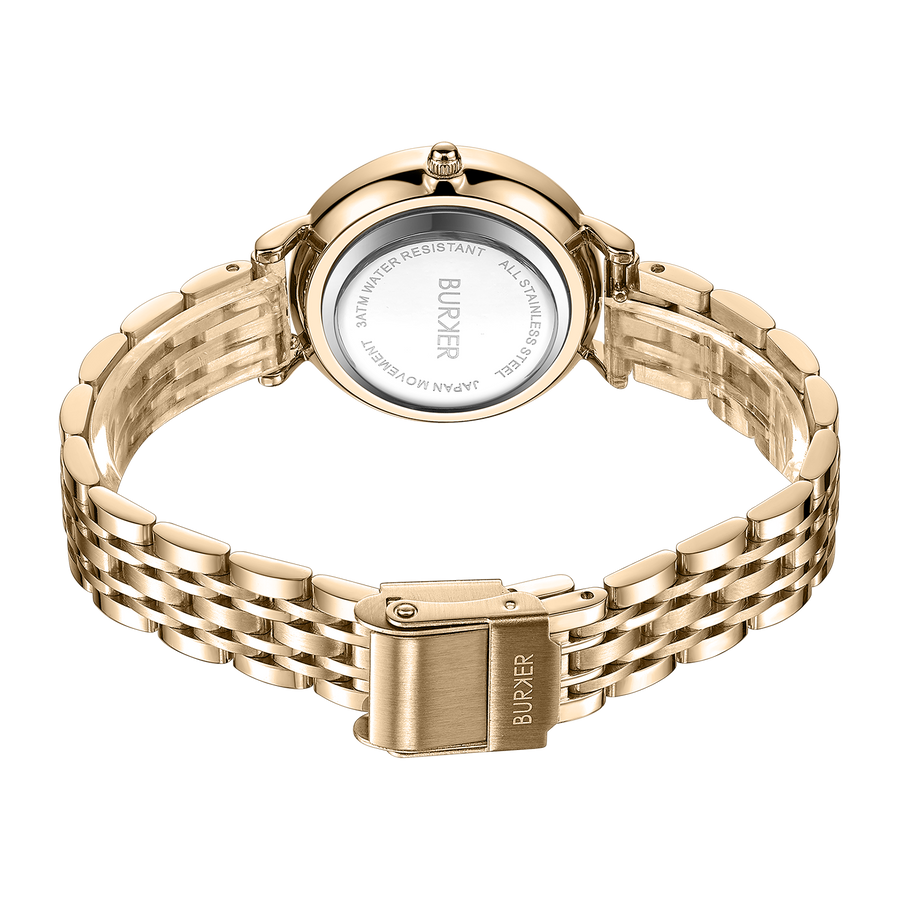 Ruby Petite Gold Burgundy