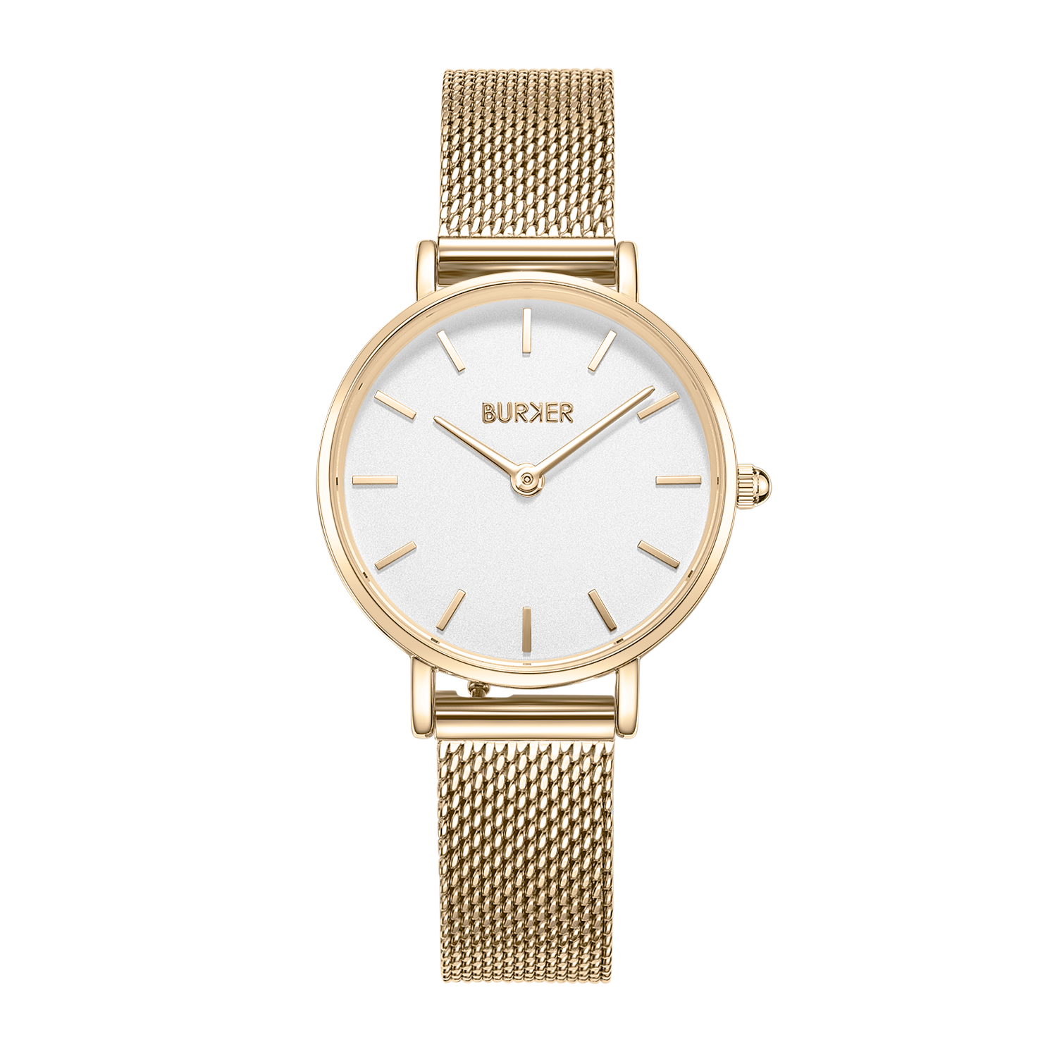 Ruby Petite Gold White Mesh