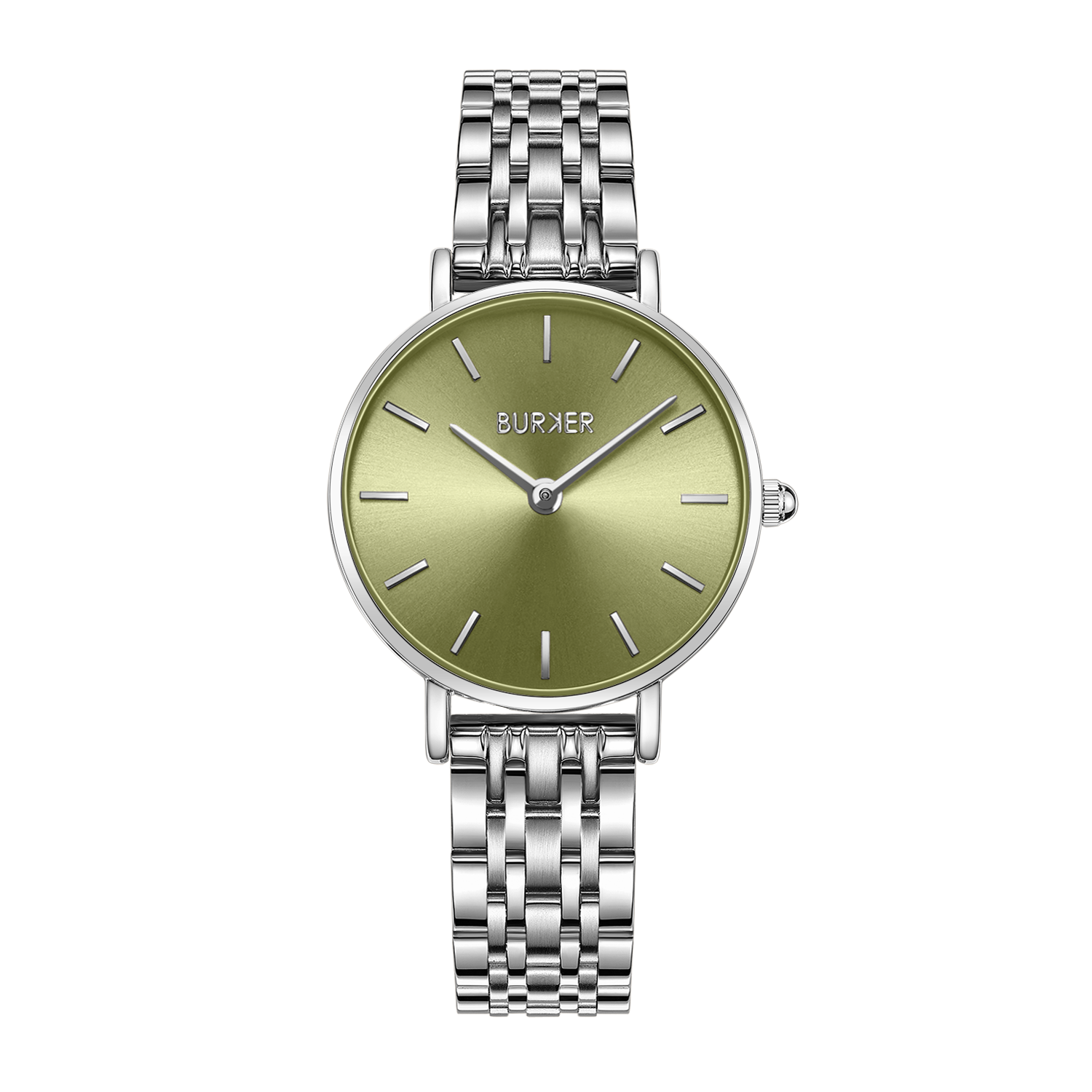 Ruby Petite Silver Olive Green
