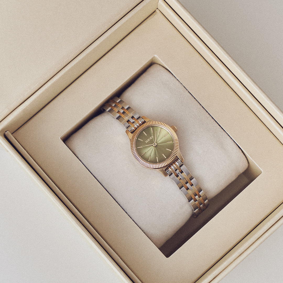 Sophie Gold Silver Olive Green