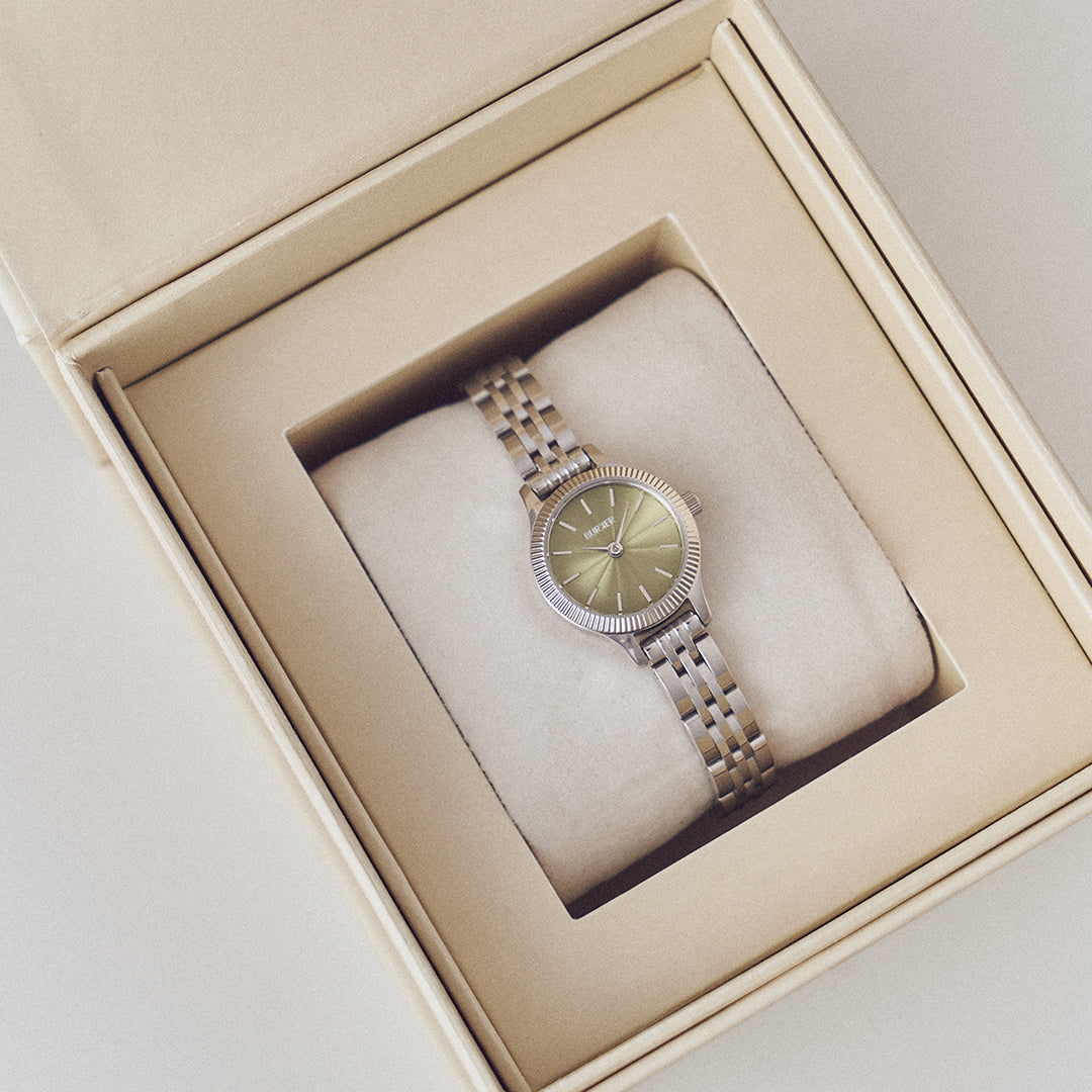 Sophie Silver Olive Green