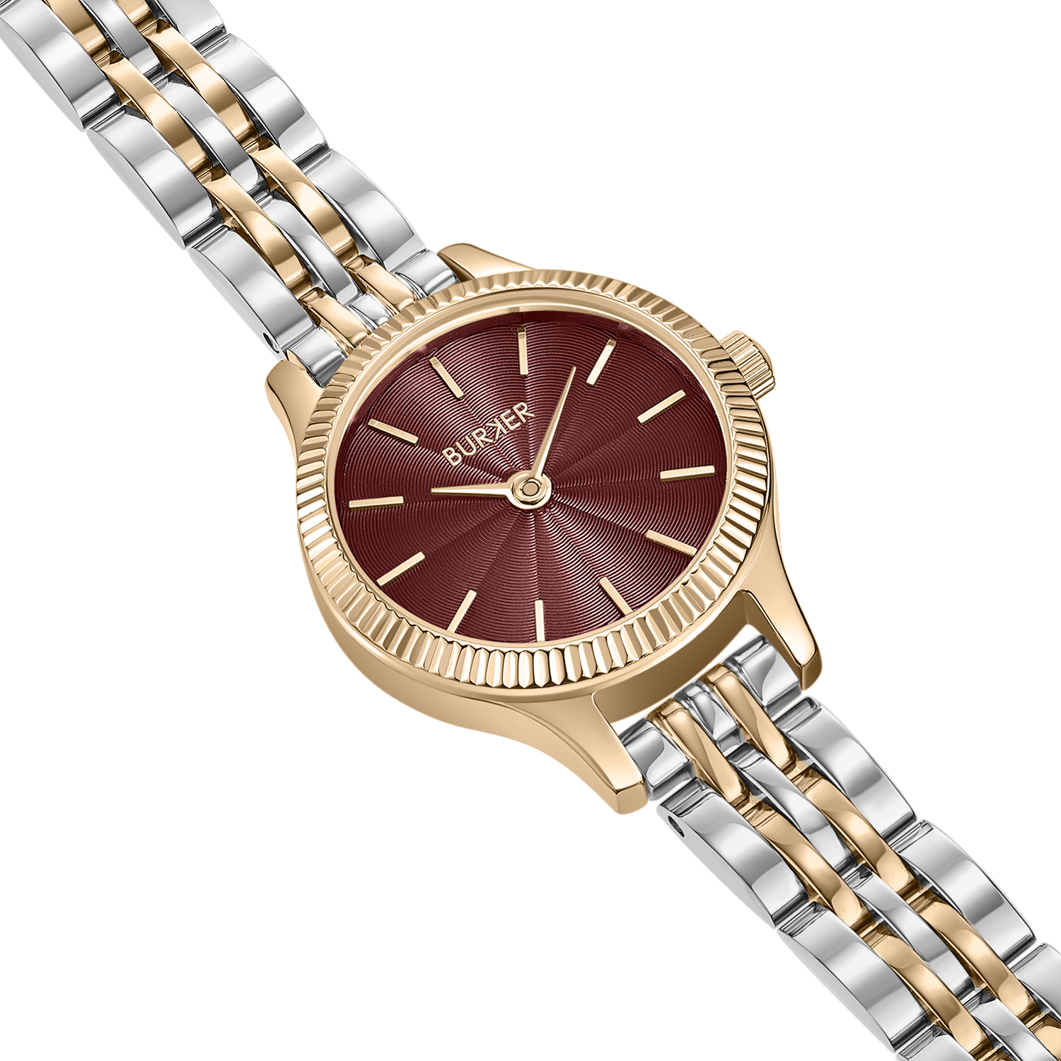 Sophie Gold Silver Burgundy