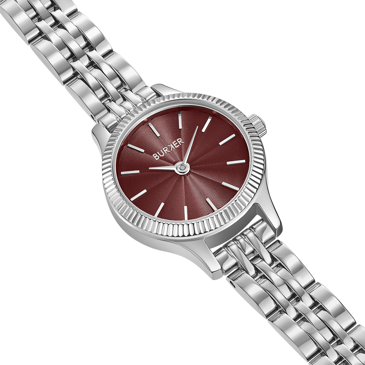 Sophie Silver Burgundy