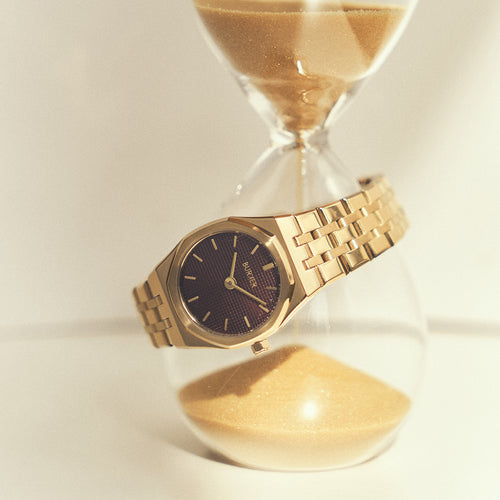 Victoria Gold Burgundy