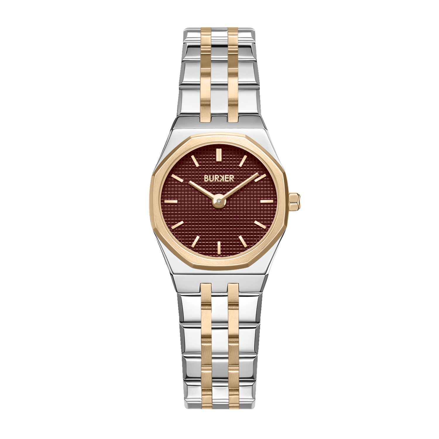 Victoria Gold Silver Burgundy