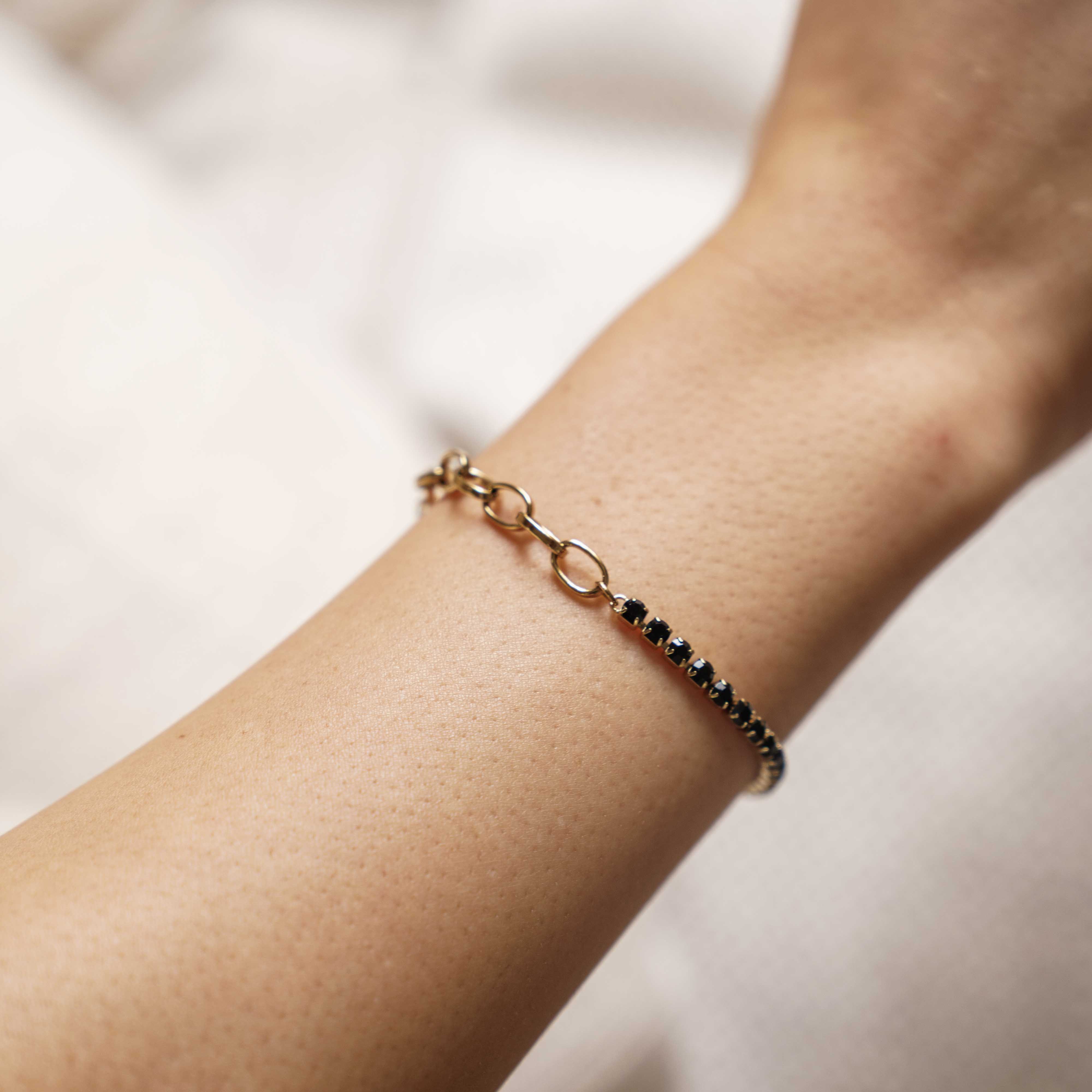 Jade Gold Black Bracelet - изображение 4