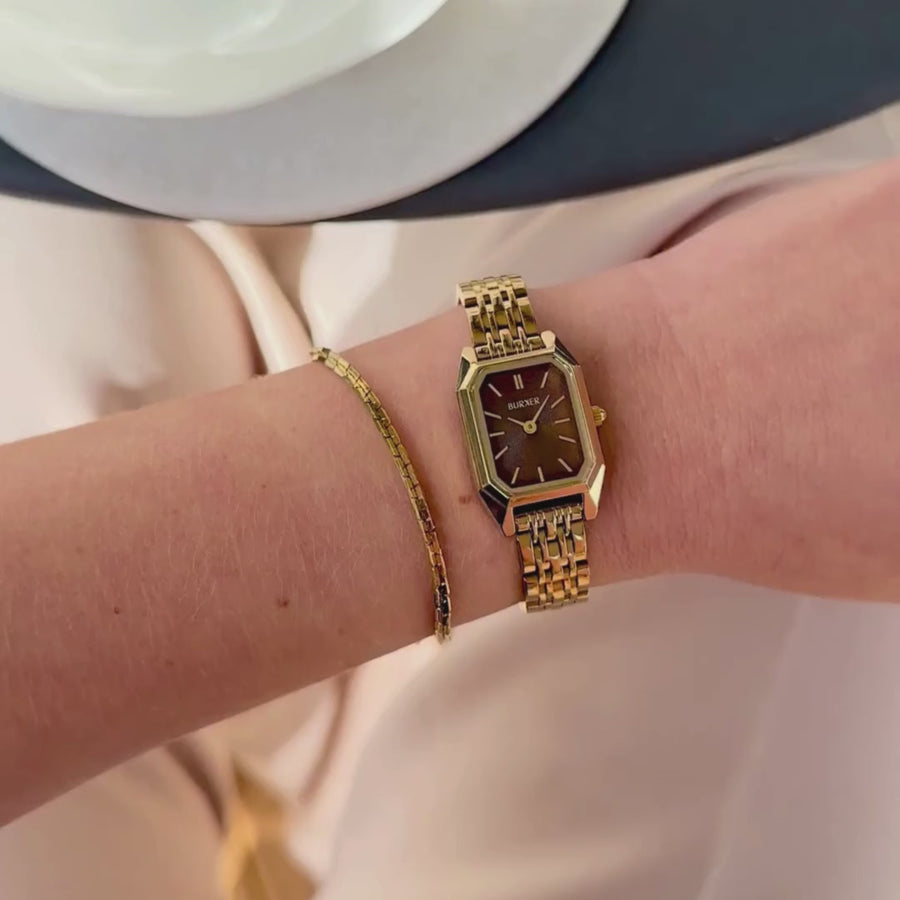 Isabell Petite Gold Brown