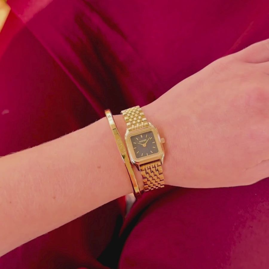 Macy Petite Gold Black